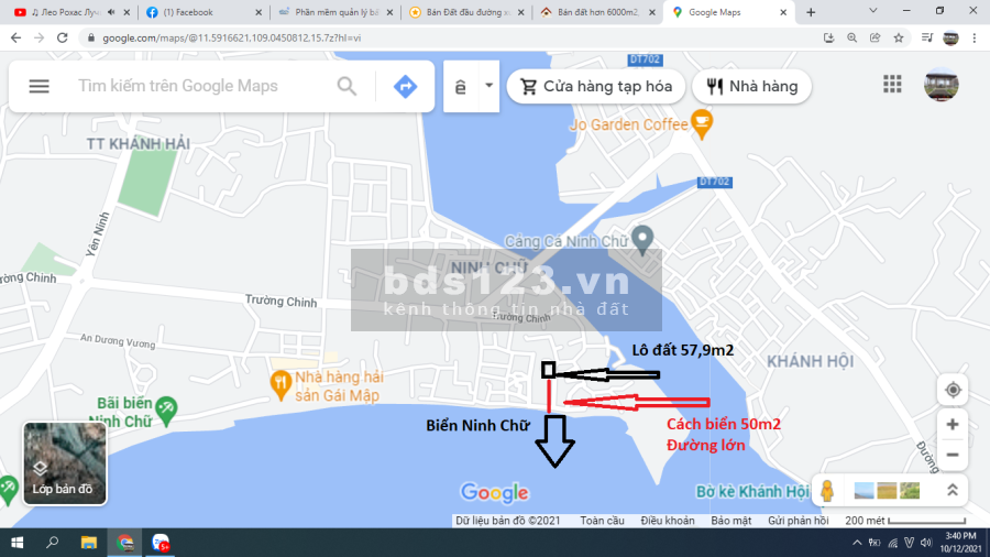 Đất nền ven biển giá rẻ 850 triệu Ninh Thuận pháp lý chính chủ, vị trí đắc địa, giá tốt đầu tư