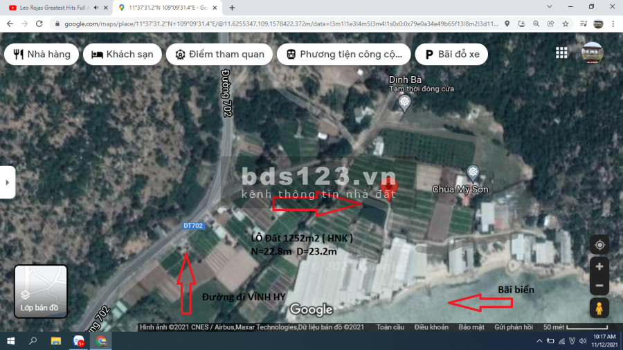 Bán đất nền ven biển Ninh Thuận giá dưới 2 tỷ pháp lý đầy đủ, bàn giao công chứng ngay