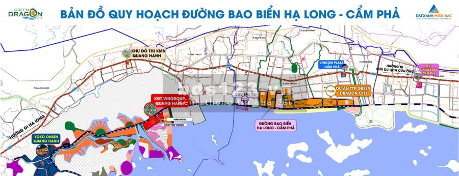 Bán ngoại giao đất biệt thự mặt biển Vịnh Bái Tử Long chỉ từ 45 triệu/m, LH:0949454794