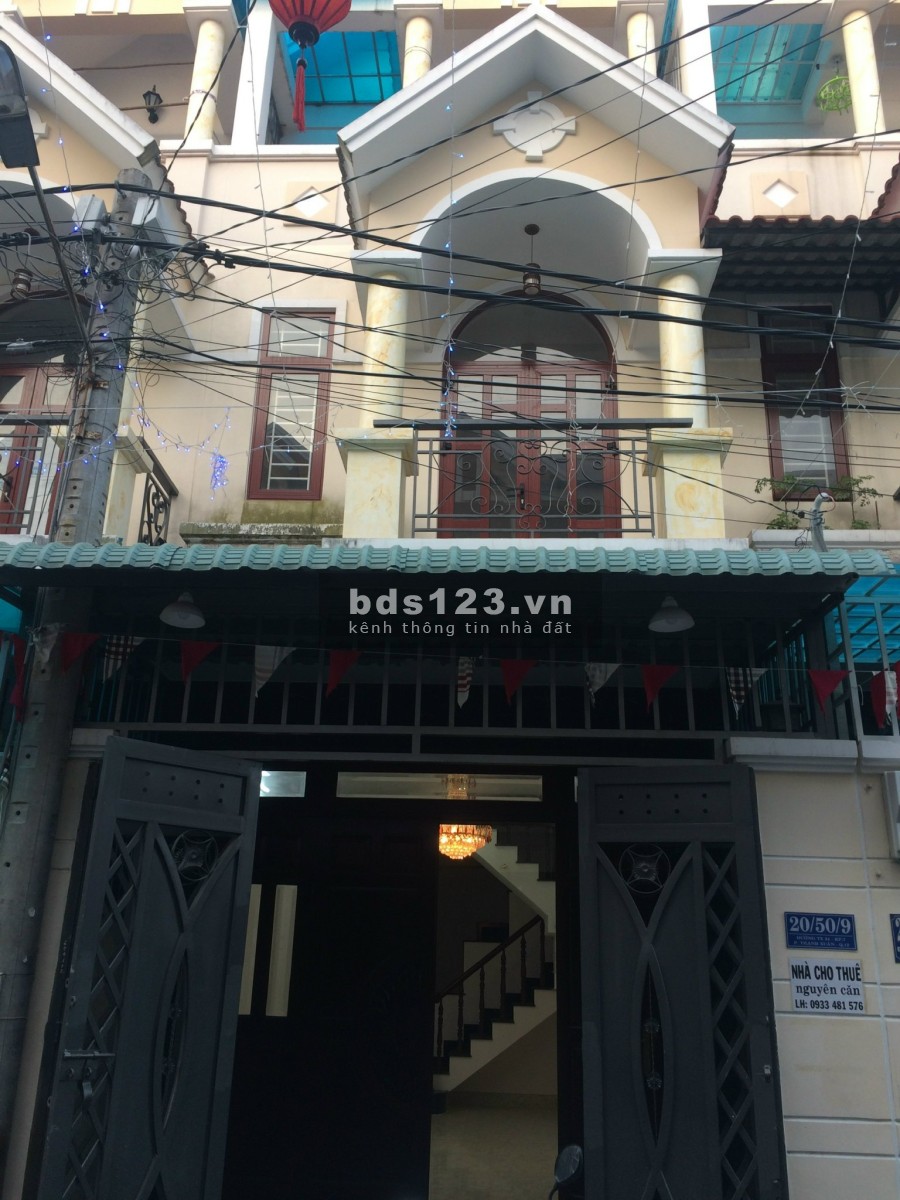 Cho thuê nhà nguyên căn, đường Thạnh Xuân 24, phường Thạnh Xuân, Quận 12