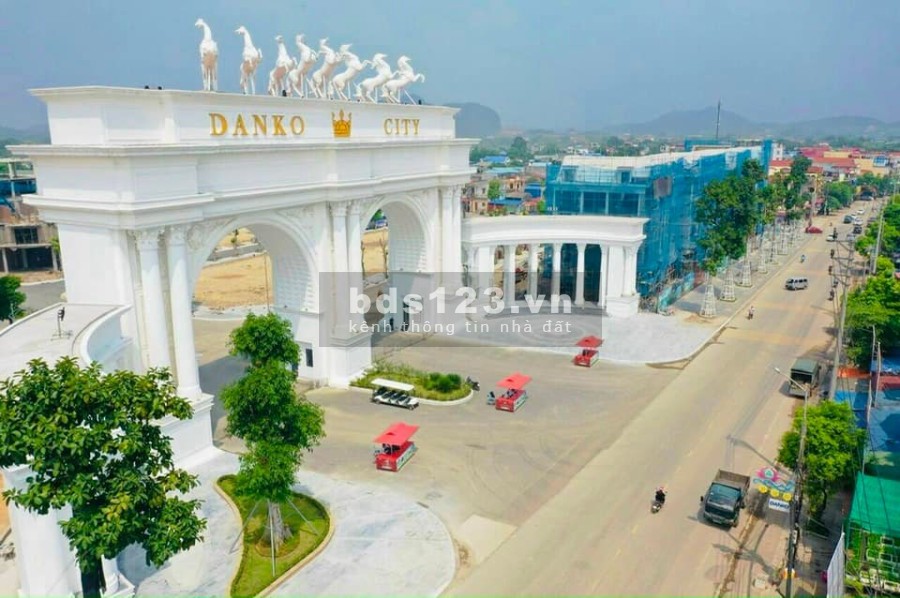 Bán nền shophouse (đất nền) tại KĐT Danko City Thái Nguyên giá đầu tư rẻ nhất thị trường.