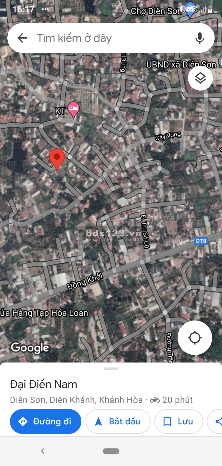 Bán đất Diên Sơn 125m2. Giá rẻ, đường ô tô vào tận đất, sổ hồng trao tay, liên hệ 0867989179
