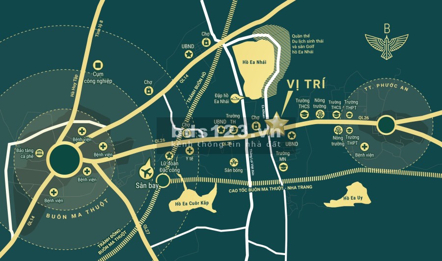 Khu dân cư Ea Knuec giá tốt giai đoạn 1, sổ từng nền liên hệ 0965172574 chiết khấu cao