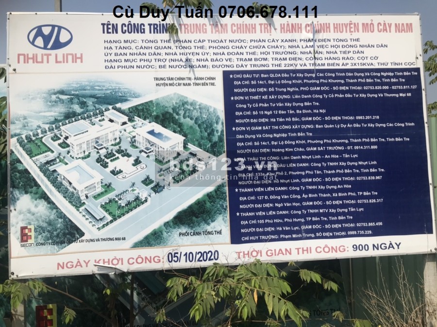 Bán đất nền 5x20 tuyến tránh Mỏ Cày Nam, FULL thổ cư vị trí đắc địa, tiện ích đầy đủ