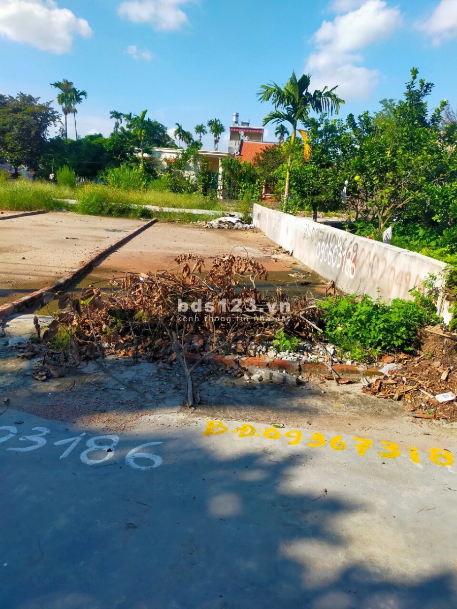 Chủ gửi bán lô đất Quỳnh Hoàng, Nam Sơn. Ngay cổng làng vào cách đường 351 tầm 200m
