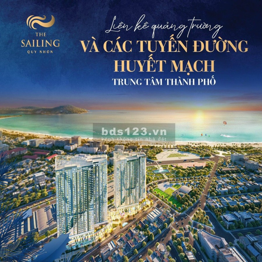 The Sailing Quy Nhơn căn hộ Luxury sở hữu vĩnh viễn ngay tại trung tâm thành phố
