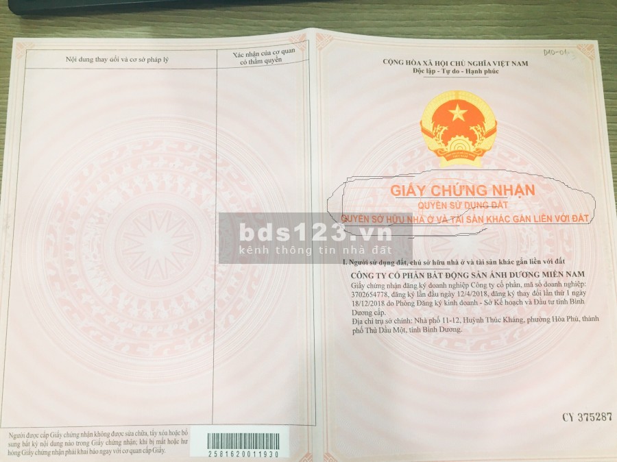 Cần bán lô đất và căn nhà 3 tầng quốc lộ 13 ngay khu công nghiệp Chơn Thành giá tốt