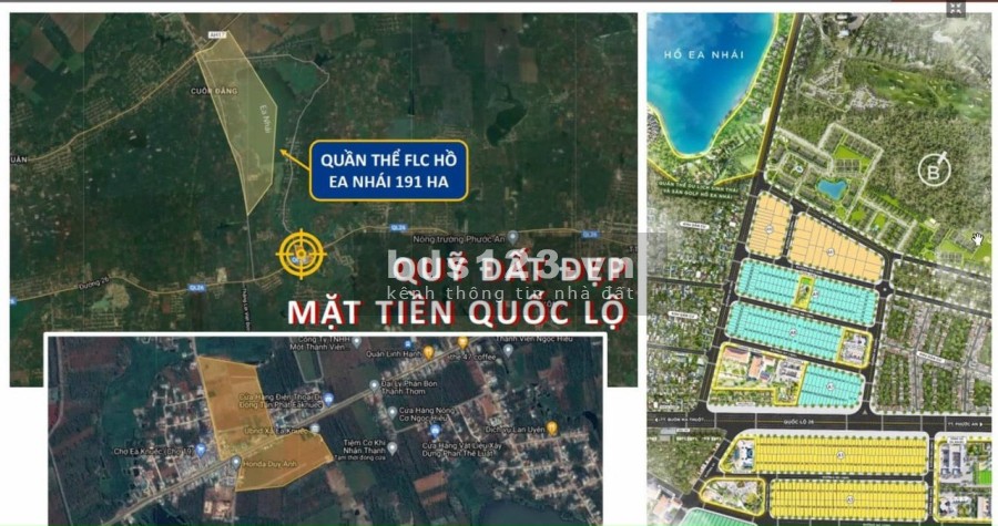 Khu dân cư Ea Knuec cơ hội đầu từ 2022, sổ đỏ giá 8 triệu/m2 liên hệ 0965172574