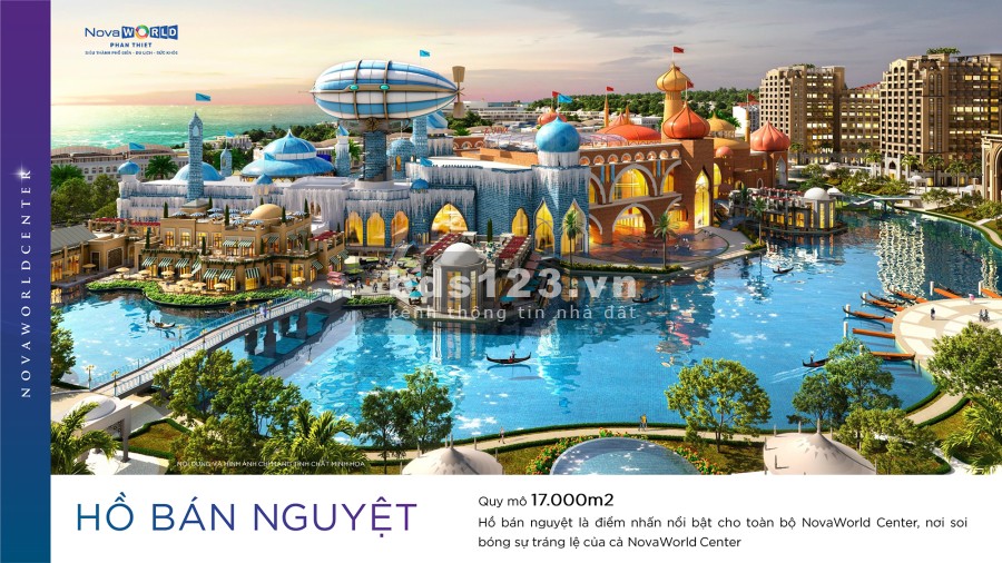 The Kingdom - nơi thế giới trong lòng thế giới, tiện ích đầy đủ, đường lớn, xe vào tận đất