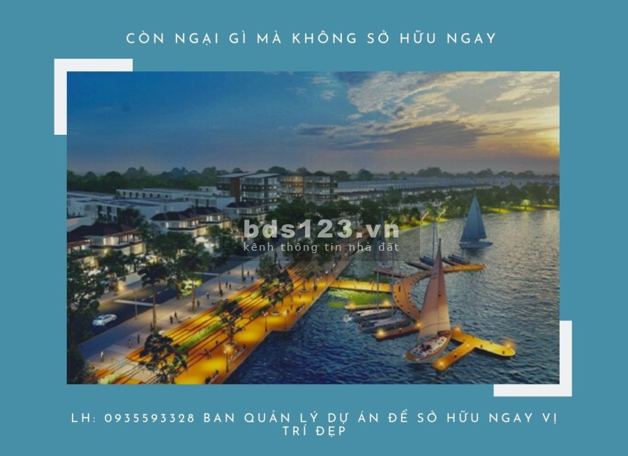 Sở hữu lô đất nền biệt thự hà my mặt sông cỏ cò với mắc giá cực hấp dẫn, giá trị quà tặng tới nữa tỷ