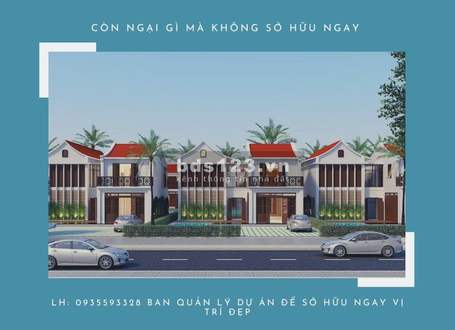 Sở hữu lô đất nền biệt thự hà my mặt sông cỏ cò với mắc giá cực hấp dẫn, giá trị quà tặng tới nữa tỷ
