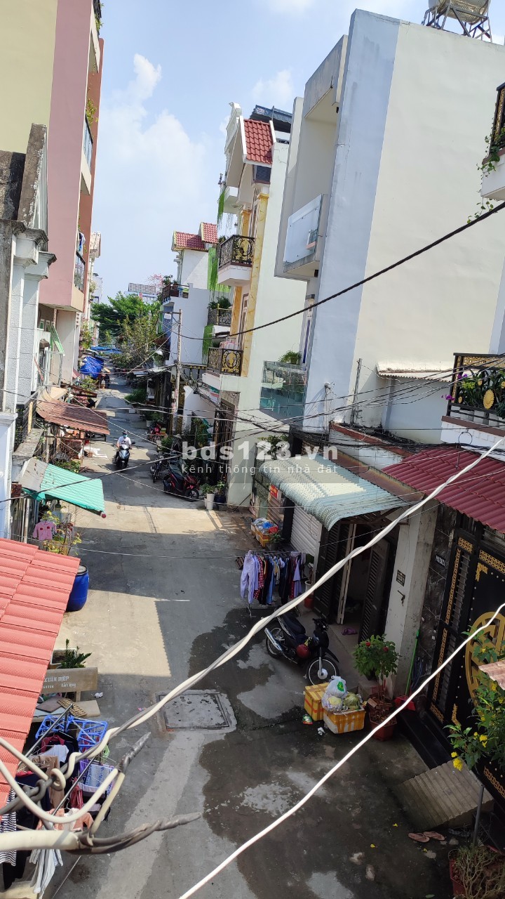 Cần bán nhà đường số 6 hẽm 193, Bình Hưng Hoà B, Quận Bình Tân giá 4.45 tỷ, lhcc