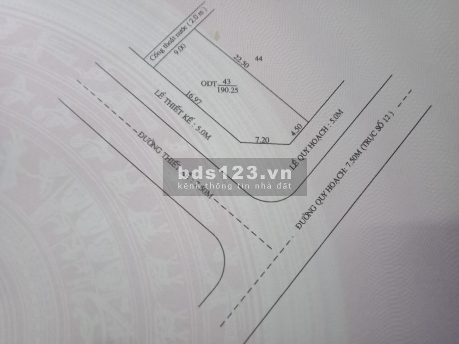 TTTM Phong Điền nền góc 2 mặt tiền 191m2 siêu đẹp-Phong Điền-Cần Thơ
