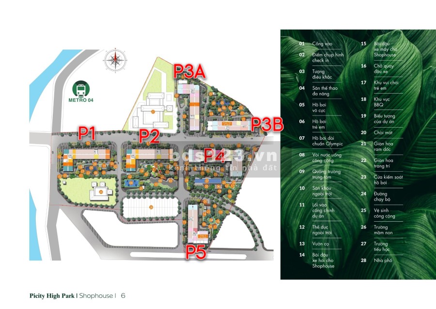 Mở bán Shophouse Picity High Park quận 12. Cam Kết Thuê Lại, sổ hồng lâu dài. Giá gốc từ CĐT