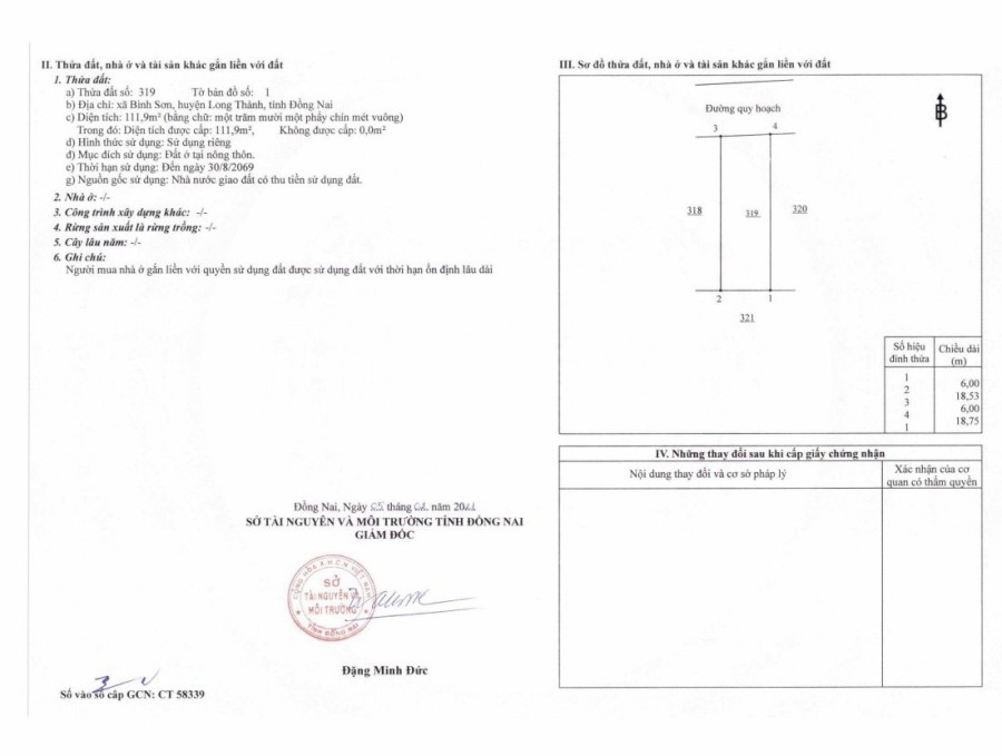 Đất nền sổ riêng, thổ cư 100% ngay trục đường kết nối sân bay quốc tế Long Thành - Hằng chính chủ