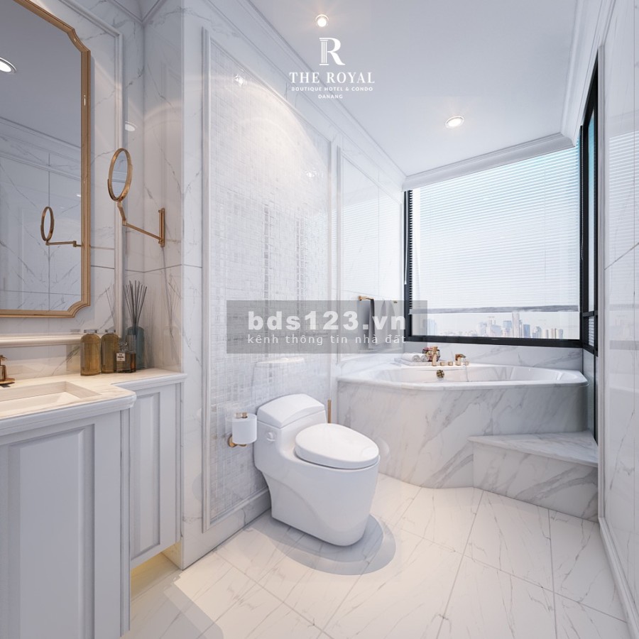 Bán căn hộ Bạch Đằng sở hữu lâu dài tại dự án chung cư The Royal Đà Nẵng, tiện ích đầy đủ
