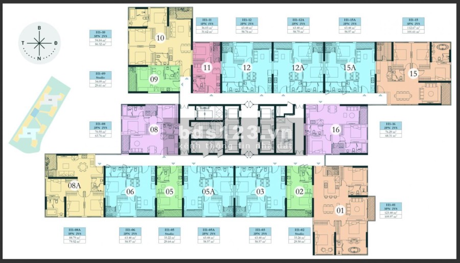 Bán nhanh căn 2PN 2WC diện tích 70m2 tại Haven Park Ecopark, chỉ 2,29 tỷ, tặng ngay KH 1 cây vàng