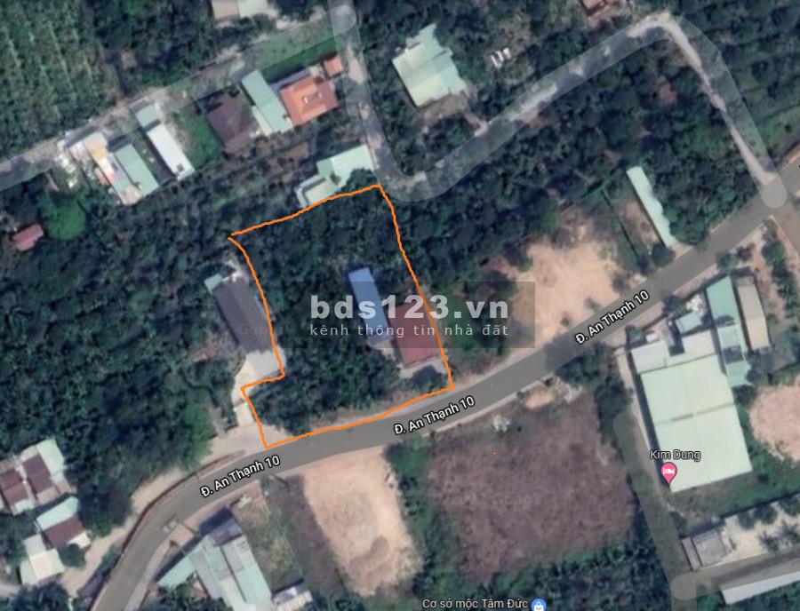Bán đất (có sẵn nhà) mặt tiền đường An Thạnh 10 liên hệ xem đất 0931239883, giá tốt chính chủ