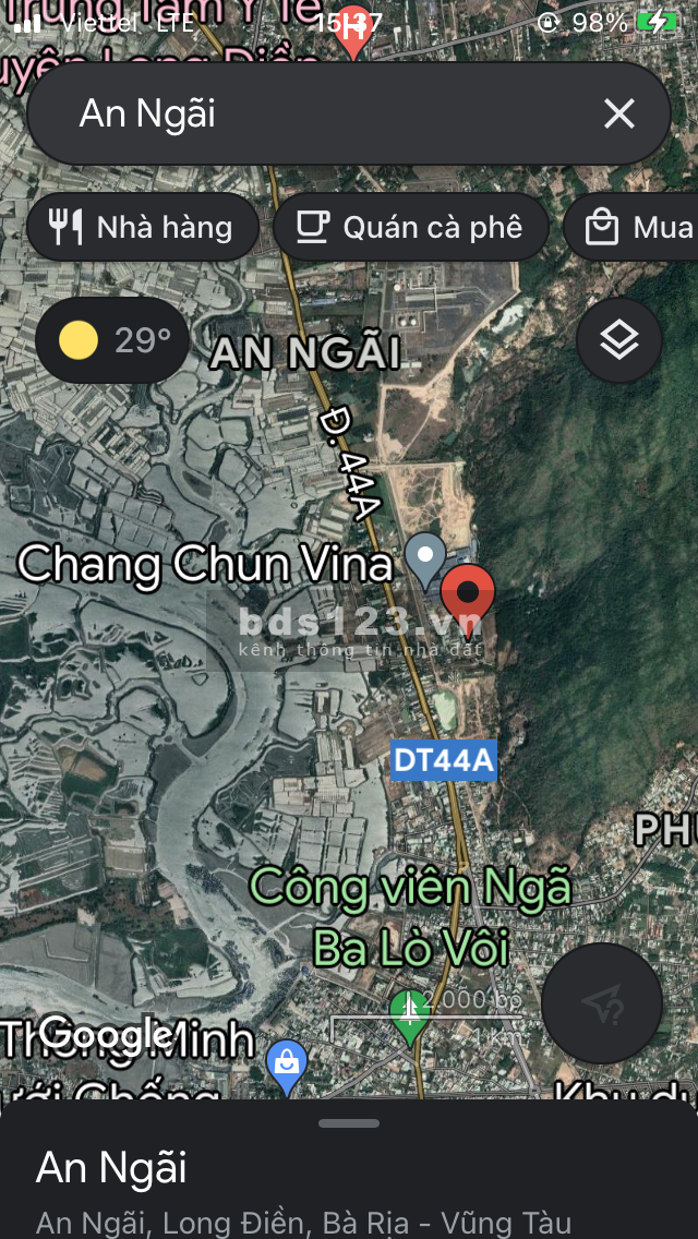 Cần bán đất tại xã An Ngãi, huyện Long Điền, Bà Rịa Vũng Tàu liên hệ chính chủ 0367546959