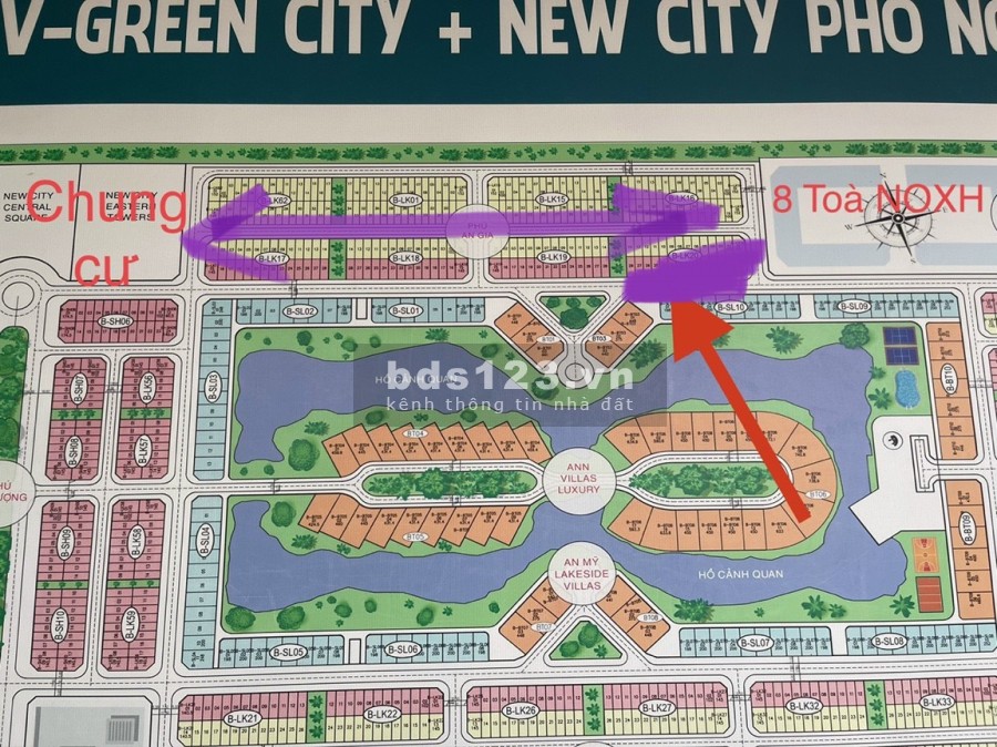 Shophouse Mặt Hồ New City Blk20 giá siêu rẻ 15 triệu/1m2 sổ chính chủ, liên hệ 0799863888