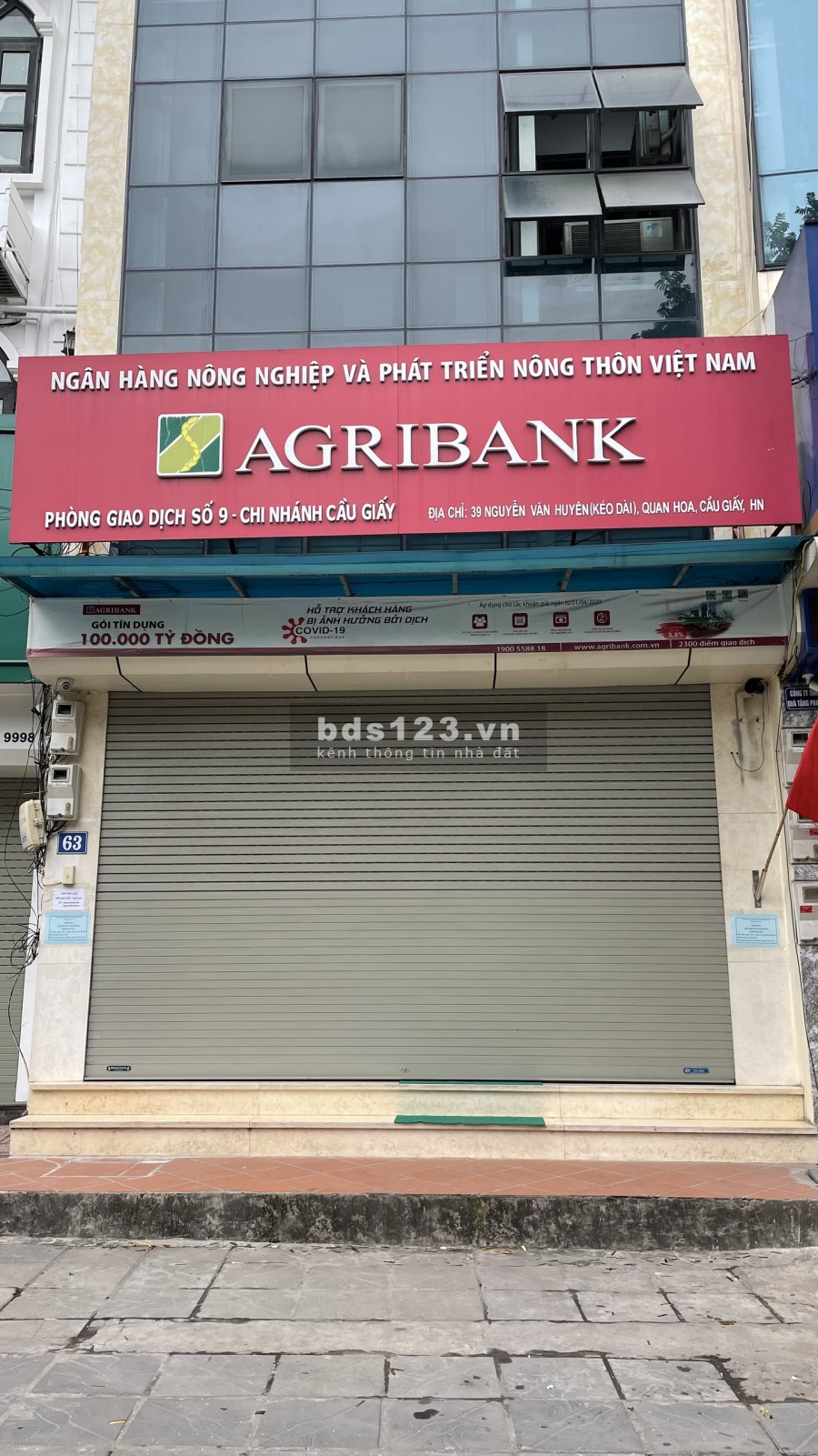 Cho thuê mặt bằng kinh doanh phố Nguyễn Văn Huyên quận Cầu Giấy - Hà Nội lh 0942340571