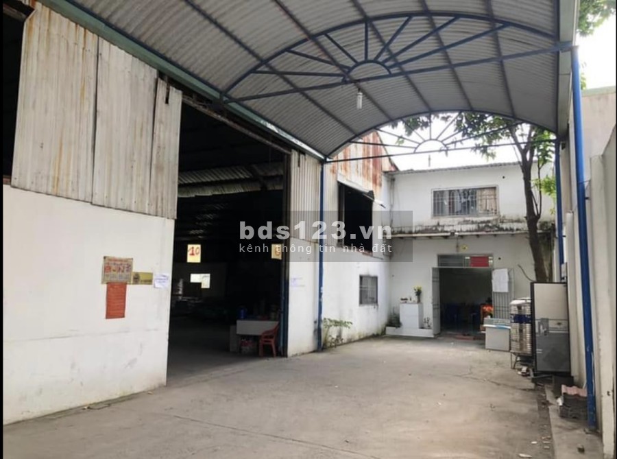 Kho xưởng cho thuê diện tích sử dụng 1200m2 Thới An Quận 12 liên hệ 0909298353