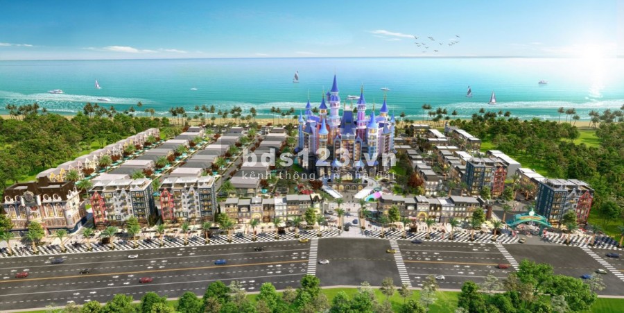 Bán căn Shophouse Wonderland Hồ Tràm, 2 mặt tiền, có chương trình thuê lại 5 năm của Nova