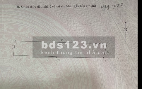 Chính chủ cần bán gấp lô 2048 m2 Hồng Thái, Bắc Bình, Bình Thuận