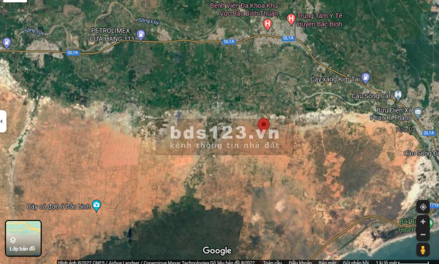 Chính chủ cần bán lô đất diện tích 5038m2 Phan Hệp, Bắc Bình, Bình Thuận lh 0782335571