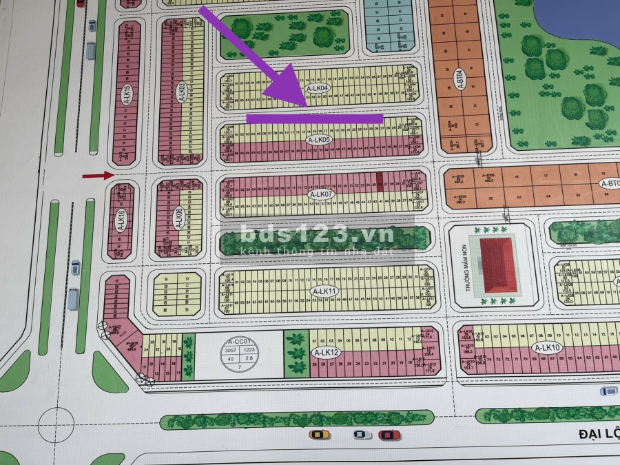 Khu A Vgreen City Phố Nối. Giá 17.5 triệu/m2 Liên hệ 0799836888 pháp lý chính chủ
