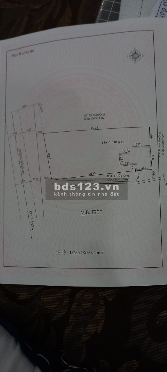 Bán đất mặt tiền đường Đống Đa, thành phố Đà Lạt, liên hệ 0922222562 sổ chính chủ