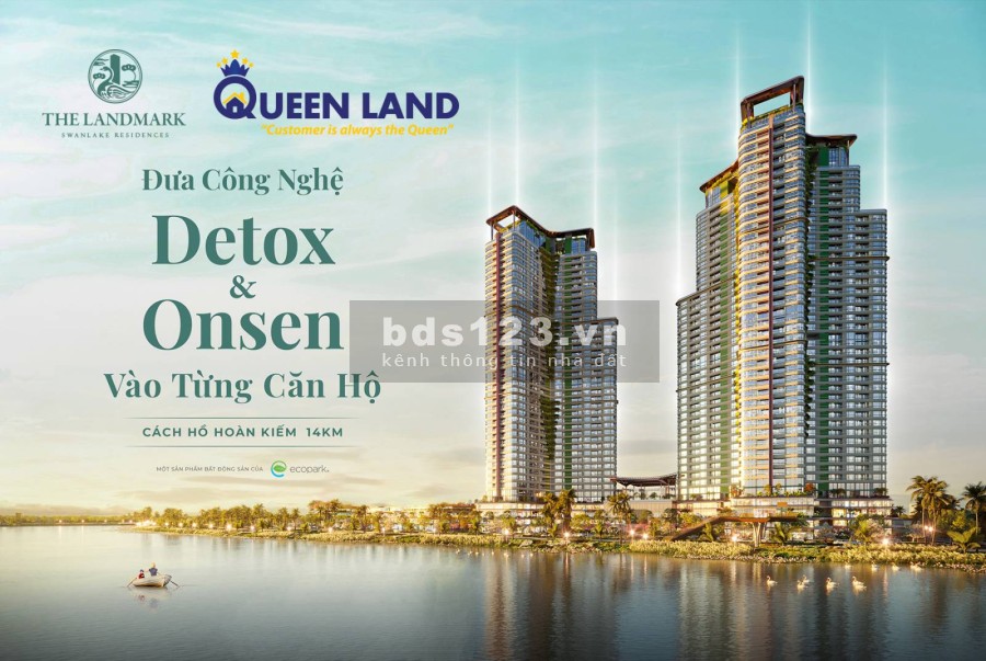 Duy nhất căn 2PN The Landmark giá rẻ giật mình, tặng ngay KH 1 cây vàng may mắn đầu xuân.