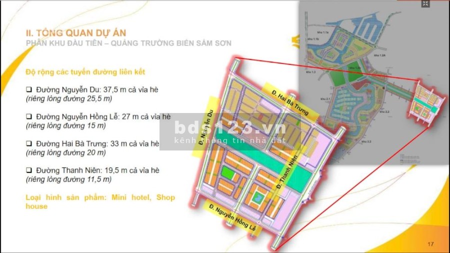 Đất nền tái định cư Sầm Sơn gần Sungroup mặt đường 37.5m giá tốt đầu tư sinh lời