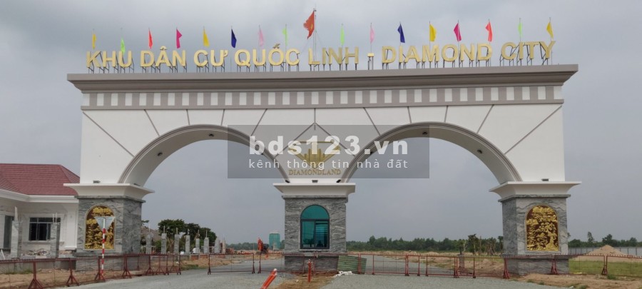 Cần bán đất nền dự án Diamond City mặt tiền đường DT 830 (Vành Đai 4) khu vực Đức Hòa Bến Lức