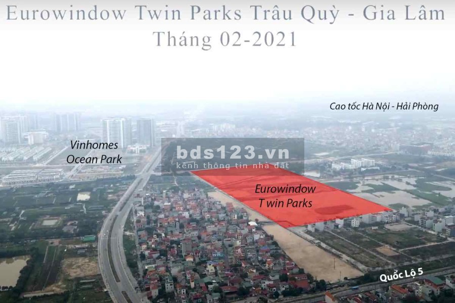 Cần bán 5 lô BT và 1 SH liền kề tại Euro Twin Park Gia Lâm, giá trực tiếp từ chủ đầu tư