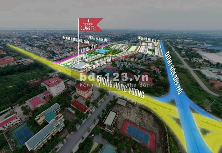 Vincom Shophouse Đông Hà Quảng Trị giá tốt giai đoạn 1 thanh toán linh hoạt, sổ sẵn
