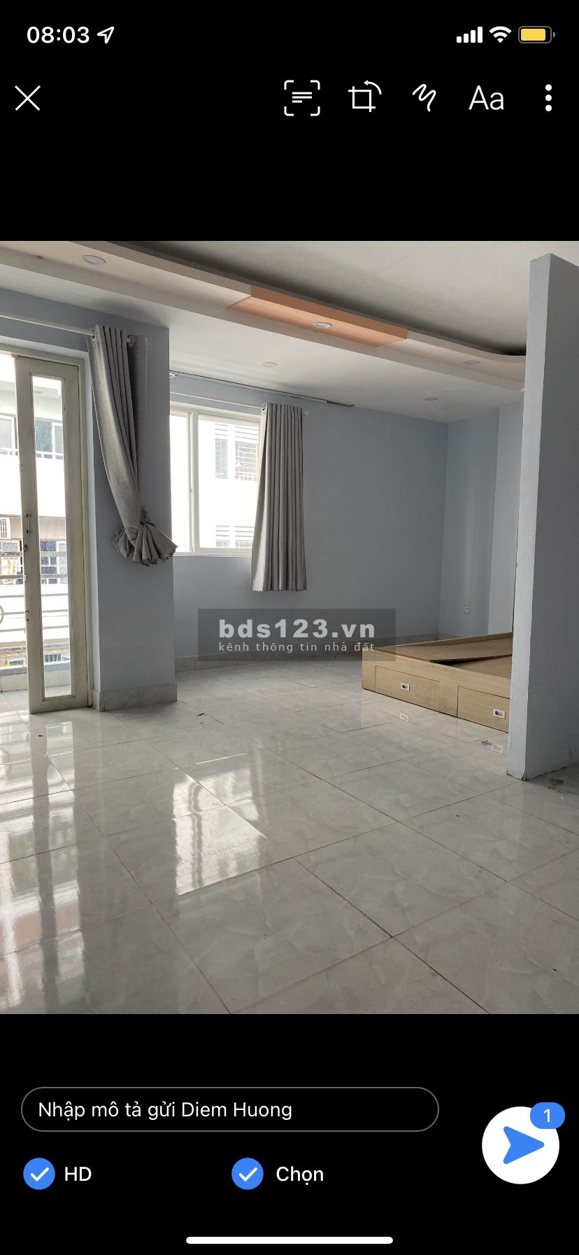 Căn hộ MINI tại đường Phan Huy Ích, phường 14, Quận Gò Vấp khu dân trí cao, tiện ích đủ