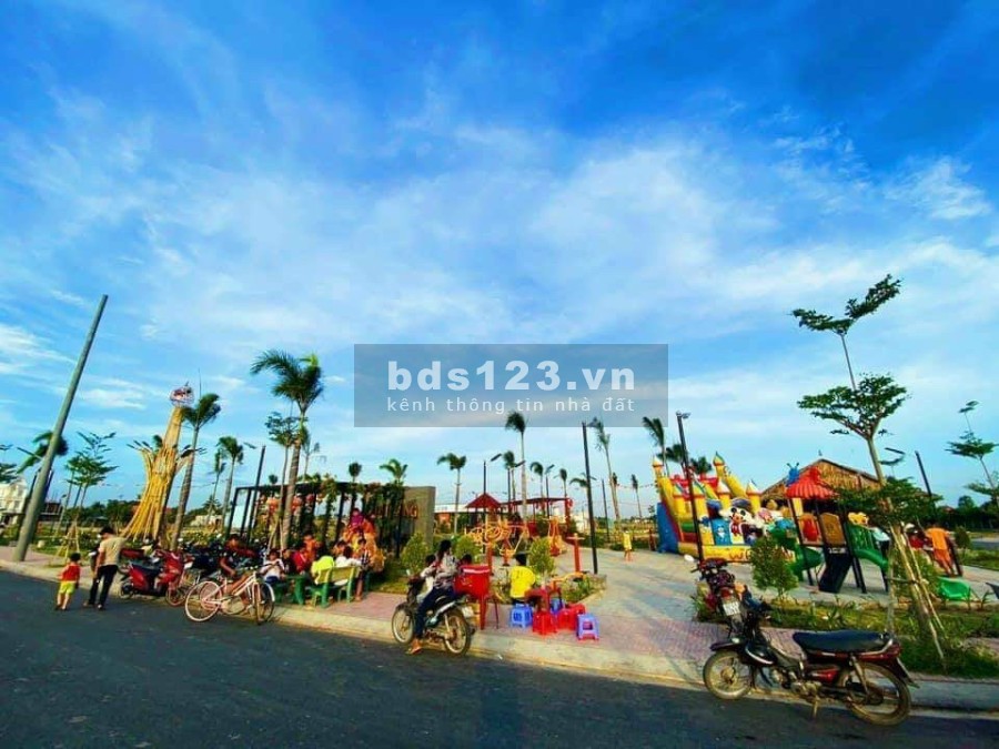 Bán đất nền khu dân cư Long Cang Riverside sổ hồng riêng chiết khấu cao, hỗ trợ vay ngân hàng