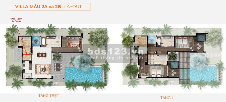 Biệt thự biển Angsana Hồ Tràm 23 tỷ/căn trực tiếp từ CDT