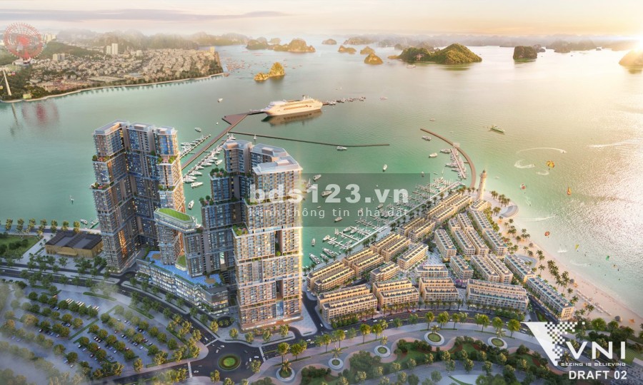 Chỉ 860 triệu đồng ở hữu ngay căn hộ du thuyền bên Vịnh Hạ Long