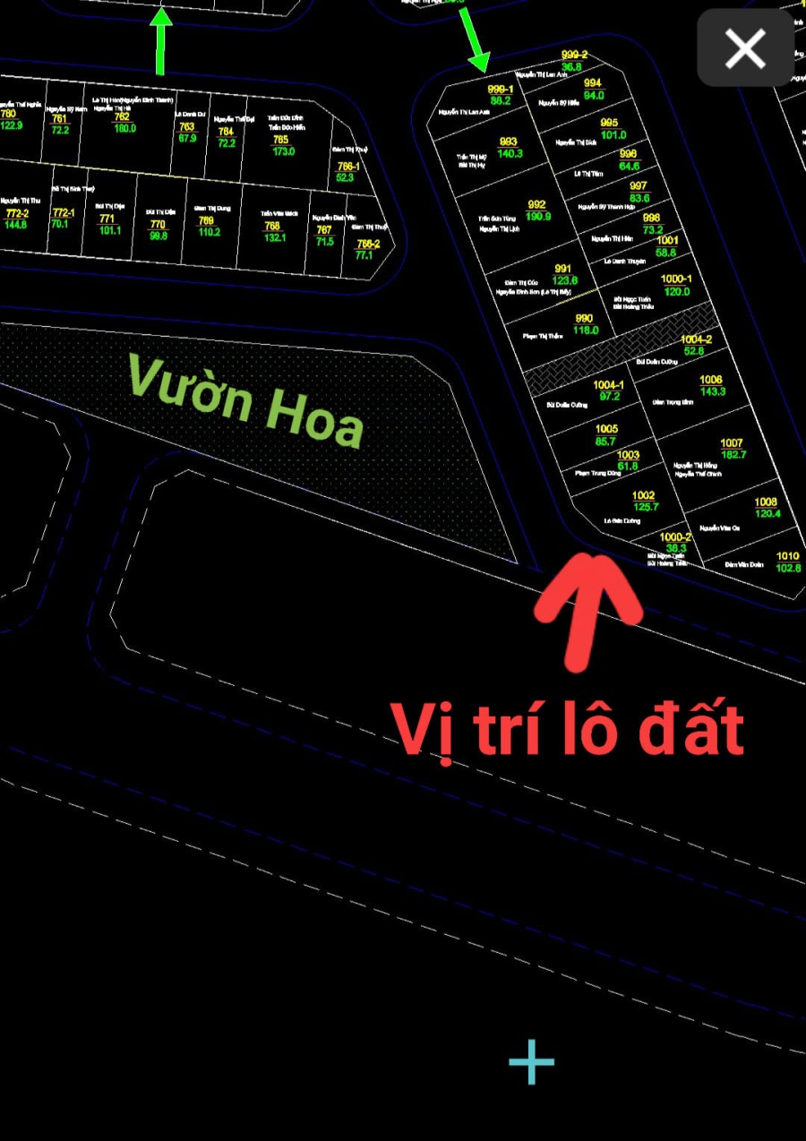 Gia đình cần tiền bán lô đất dt 125m2, đất dịch vụ xã Vân Canh, Hoài Đức, giá bán 9.1 tỷ