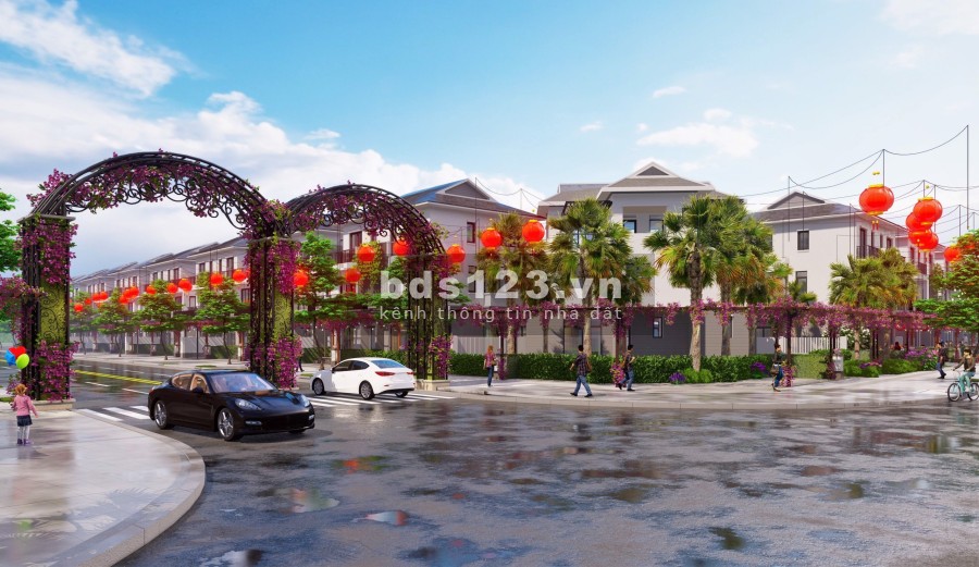 Biệt thự song lập Eco Garden view công viên hồ điều hoà trục 100m, pháp lý chính chủ