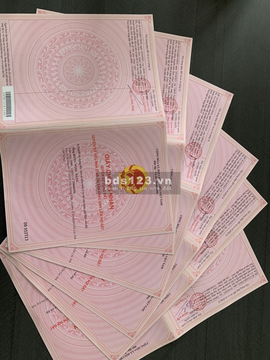 Eden Hills - đất nền nghỉ dưỡng gần ngay trung tâm Đà Lạt giá 4.2tr/m2 - đã có sổ đỏ từng nền