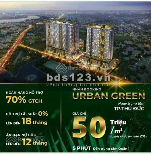 Urban Green dự án căn hộ trung tâm Quận Thủ Đức gần khu đô thị Vạn Phúc City