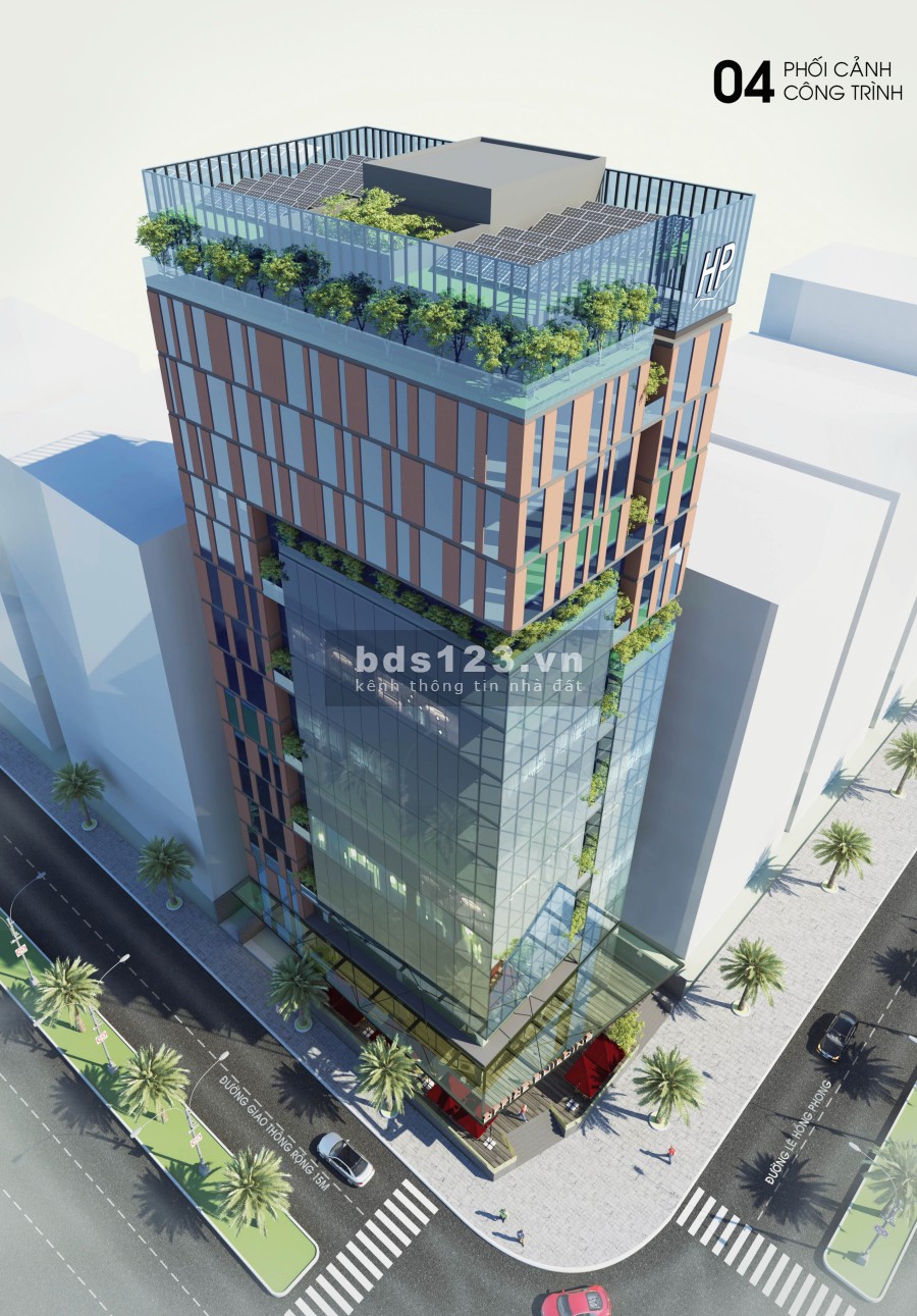 Cho thuê văn phòng EIC Building đường Lê Hồng Phong, tuyến 1 hai mặt tiền hiện đại, sang trọng