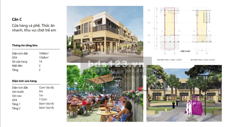 Biệt thự, shophouse dự án The Hamptons Hồ Tràm (Melia GĐ 2) - Chiết khấu đến 23% giá bán