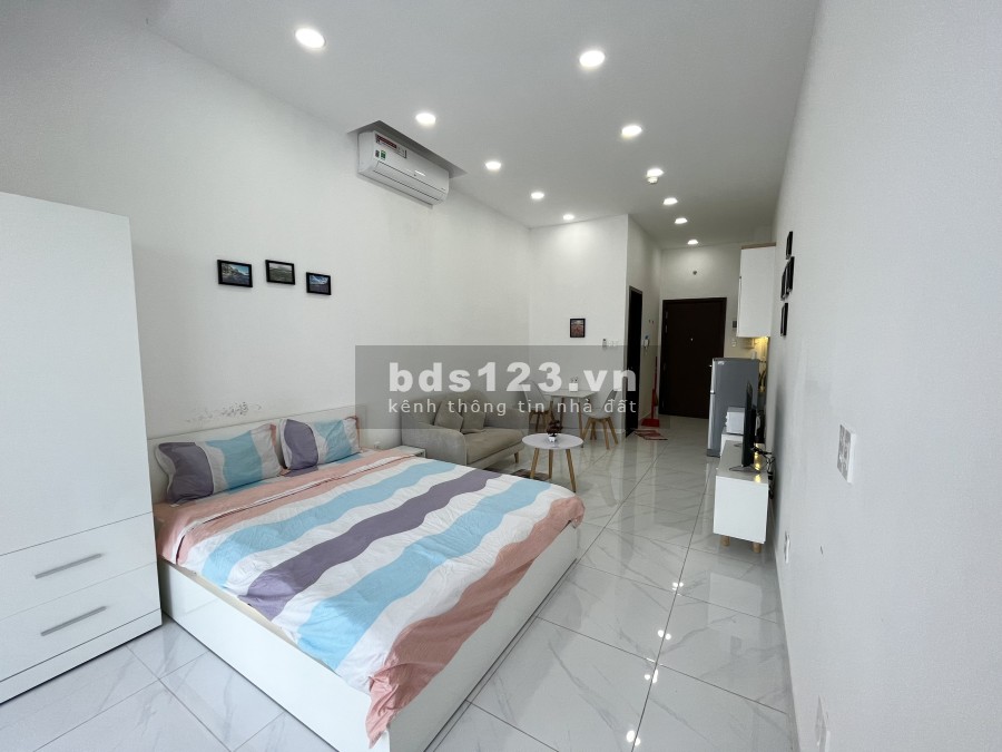 Studio nhỏ xinh The Sun Avenue cho người cần giá cho thuê chỉ 8.5 triệu/tháng, lhcc