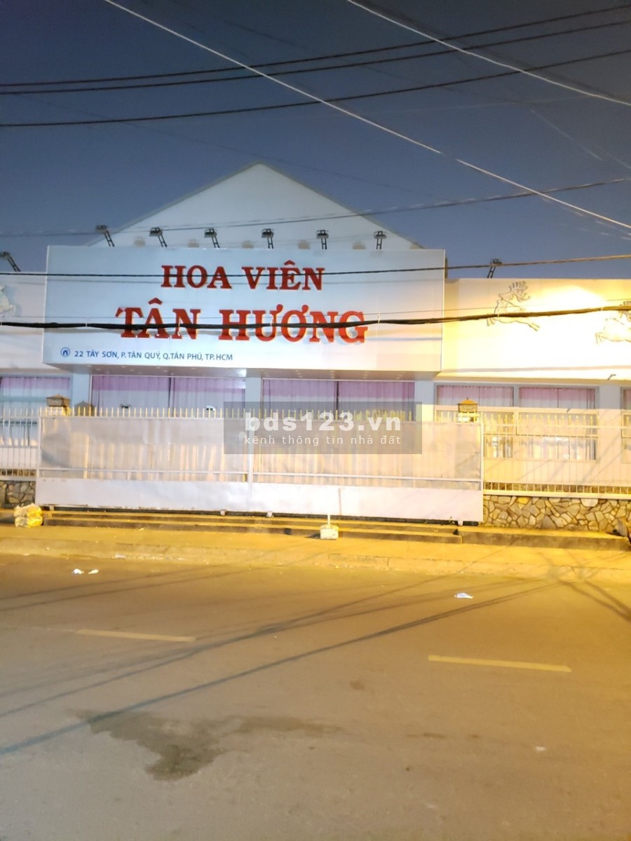 Cần tiền bán lỗ nhà mặt tiền chợ Tân Hương (41 Tây Sơn, Tân Quý, Tân Hương)