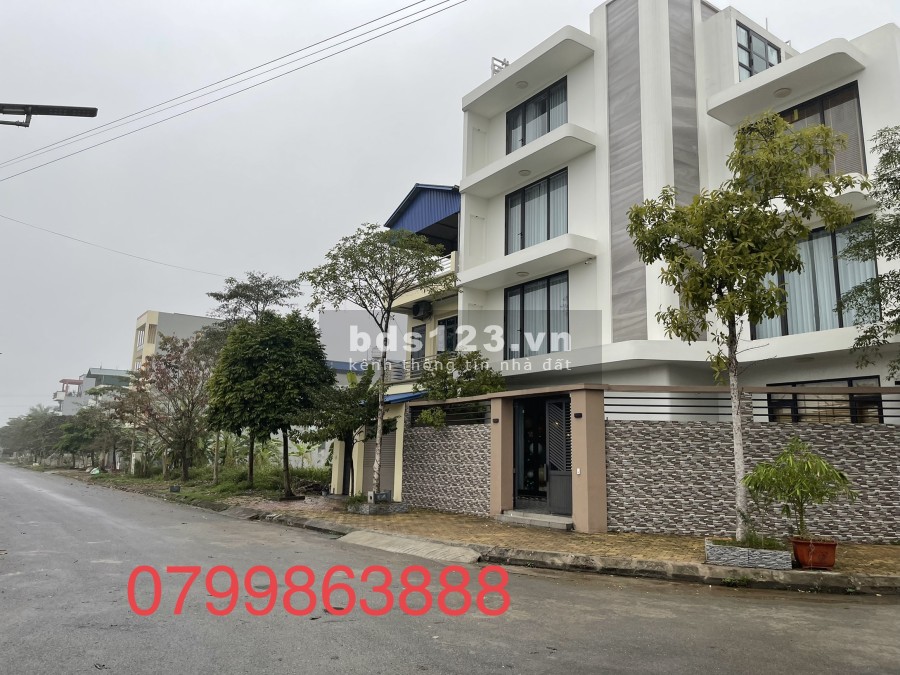 Chỉ Duy nhất 1 lô Biệt thự Song lập khu A diện tích 200m(10x20) liên hệ 0799863888