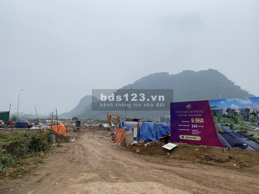 Đất nền đầu tư dự án TNR Cao Phong - Hoà Bình liên hệ 0975766725, thanh toán theo tiến độ